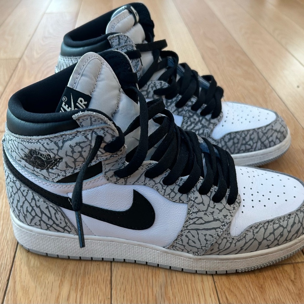 Jordan 1 Retro OG Cement hightop - like brand new